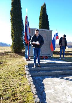 Komemoracija v spomin na padle borce Sočanovega bataljona (1)